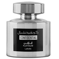 LATTAFA CONFIDENTIAL PLATINUM WODA PERFUMOWANA SPRAY 100ML