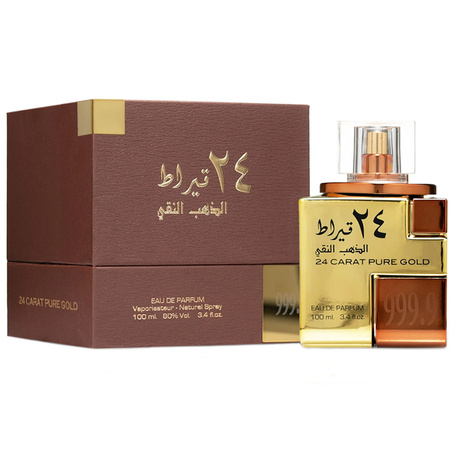 LATTAFA 24 CARAT PURE GOLD EAU DE PARFUM SPRAY 100ML