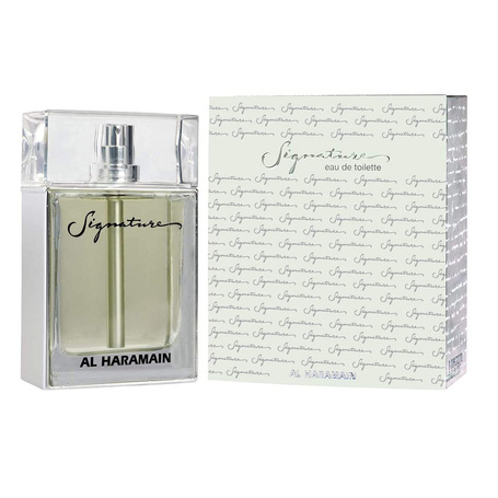 AL HARAMAIN SIGNATURE SILVER UNISEX WODA TOALETOWA SPRAY 100ML