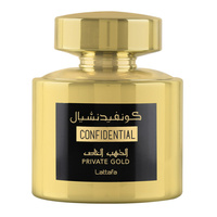 LATTAFA CONFIDENTIAL PRIVATE GOLD EAU DE PARFUM SPRAY 100ML